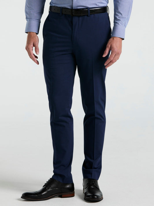 Perry Ellis Skinny Fit Mini Houndstooth Suit Pant