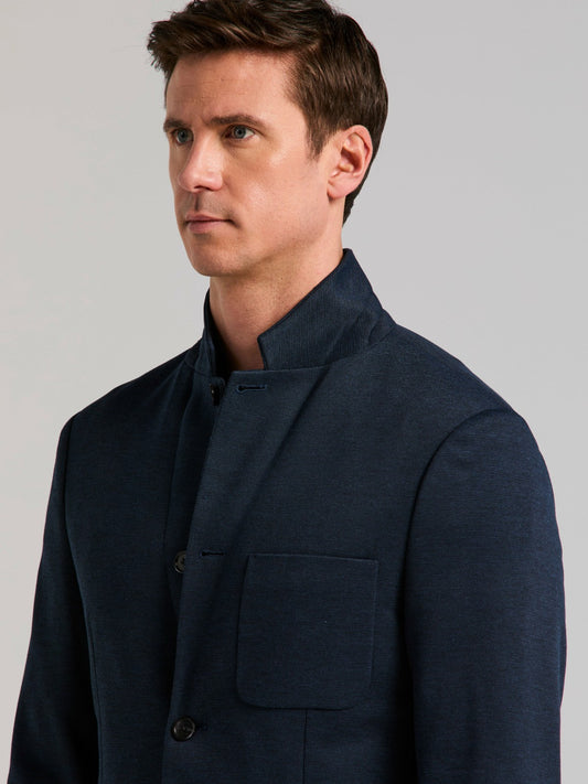 Perry Ellis Slim Fit Jacquard Knit Sport Jacket
