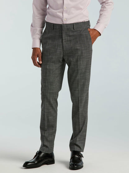 Perry Ellis Skinny Fit Houndstooth Suit Pant