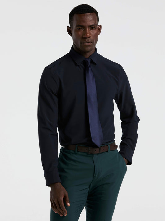 Perry Ellis Slim Fit Total Stretch Dress Shirt