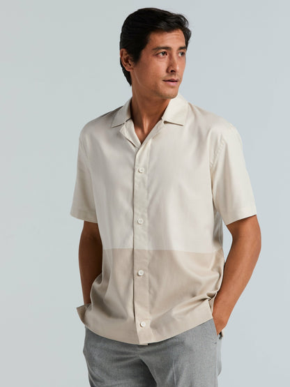 Perry Ellis Tonal Colorblock Shirt